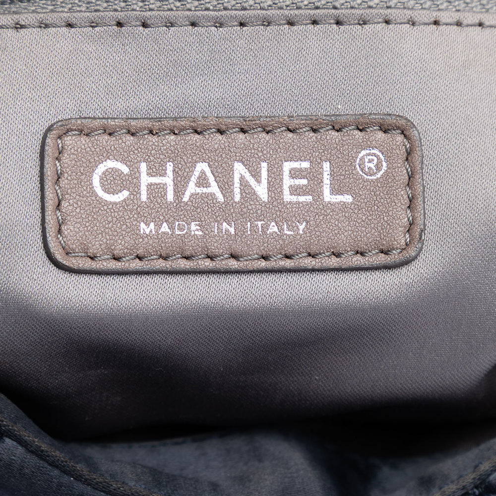 Pre-Loved Chanel Medium CC Quilted Satin Single Flap - Picture 5 of 7